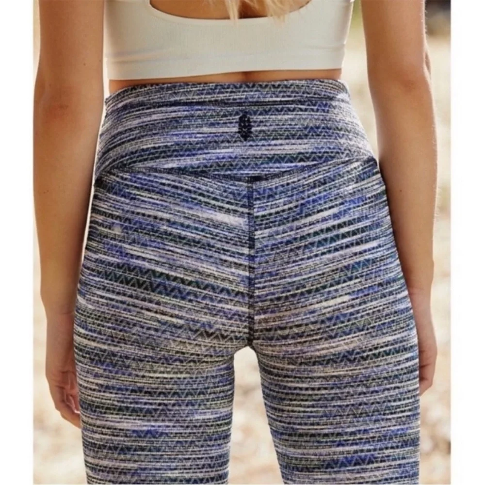 Free People On It Knit Flare Leggings